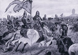 De Slag bij Crecy AD1346, 1920